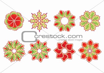 floral and ornamental elements