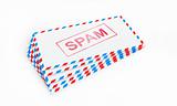 postal letters with a spam 