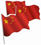 China 3d flag.