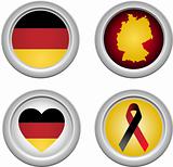 Germany Buttons