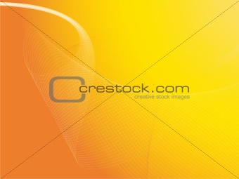 Abstract background with wire waves