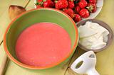 Strawberry youghurt cream