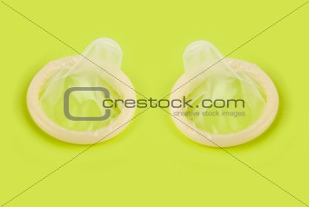 yellow condoms