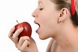  eating apple