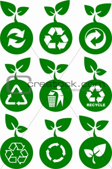 environment green icons