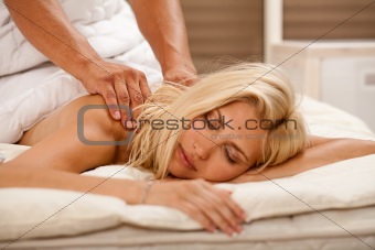 Pampered young woman