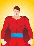 superhero vector illustration