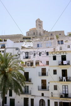 Ibiza Mediterranean island architecture houses