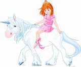 Princess on unicorn