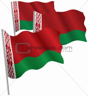 Belarus 3d flag.