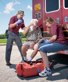 EMTs with a Patient