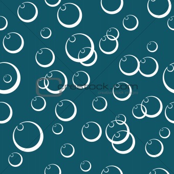 Abstract bubbles background. Seamless.