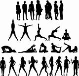 27 People Silhouettes