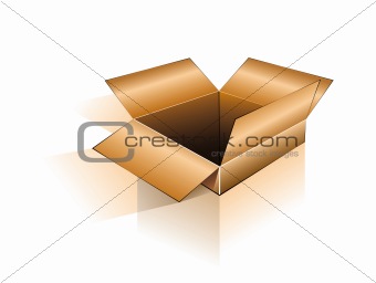 Three Dimensional Open Box