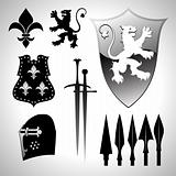 heraldic set