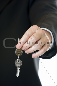 Handing over of key