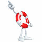 3D Lifebuoy Character
