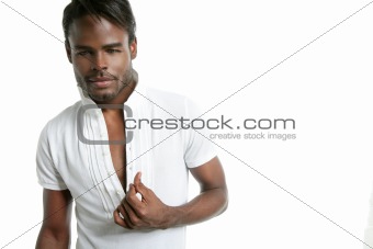 Handsomen black fashion african young man