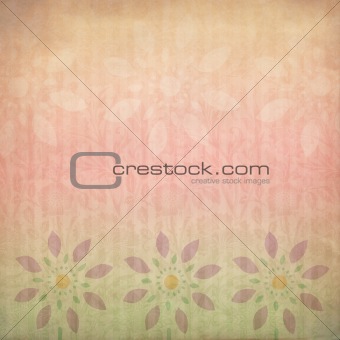 vintage floral cover