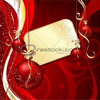 christmas label background 