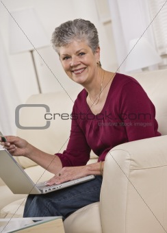 Woman on Laptop