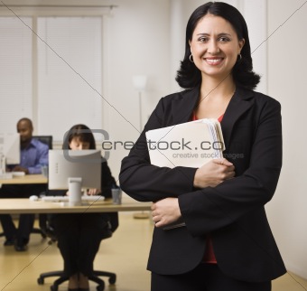 Smiling Career Woman