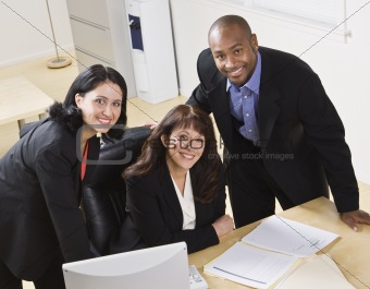 Business People Working in Office