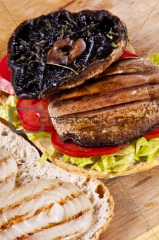 portobello sandwich