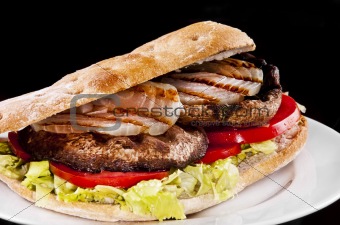portobello sandwich