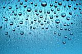 bluel water drops