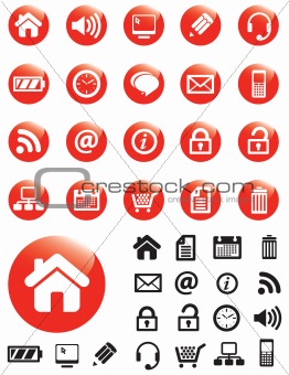 Red Computer Icons