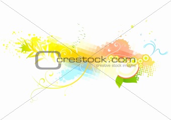 funky abstract background 