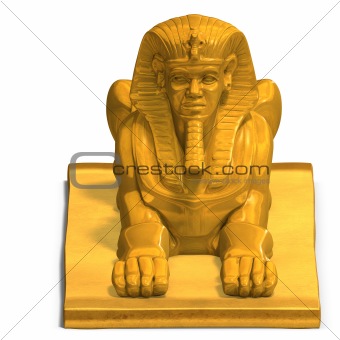 egyptian human statue