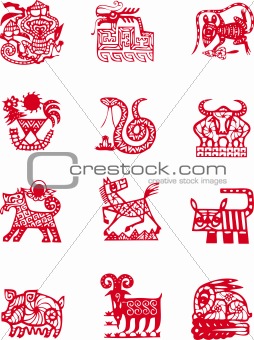 Chinese zodiac animal symbol