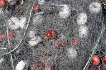 Fishing nets out to dry