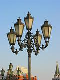 Lightpost in Moscow, Russia