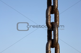 Single metal chain