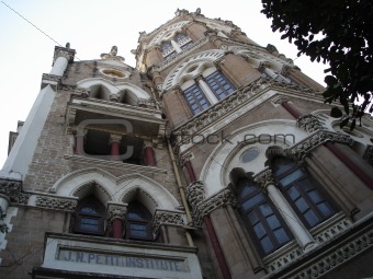low angle gothic structure of bombay
