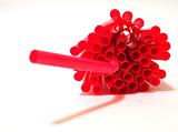 Red straws