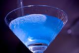 Blue Electric Martini