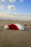Santa Dropped His Hat on the Beach