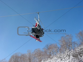 Ski chairlift