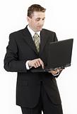Businessman laptop 2