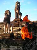 Budhist monks