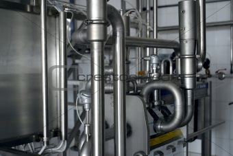 industrial stainless steel pipe work