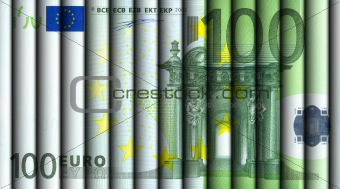 Hundred Euro bill