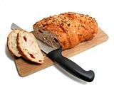 Bread knife board