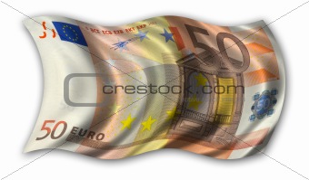 Fifty Euro Flag