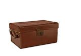 Old Brown Leather Box Case