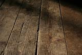 Zoomed-in detail of wooden floor